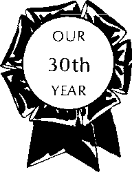 Our 30th Year decal