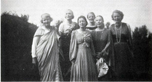 Photo: Nasik 1937 Elizabeth, Norina, Delia, Rano, Kitty, and Jean