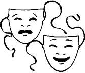 Comedy/Tragedy masks